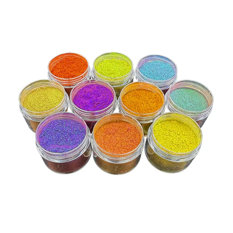 Aluminum-Free High-Chroma Opaque Color-Shifting Pigment para sa Matinding Lip Gloss at Face Makeup