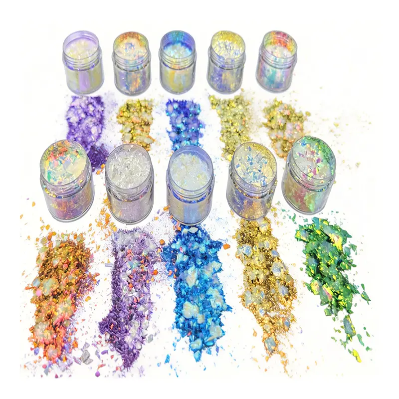 High-Chroma Transparent Chameleon Pigment para sa Vibrant Gradient Lip Gloss