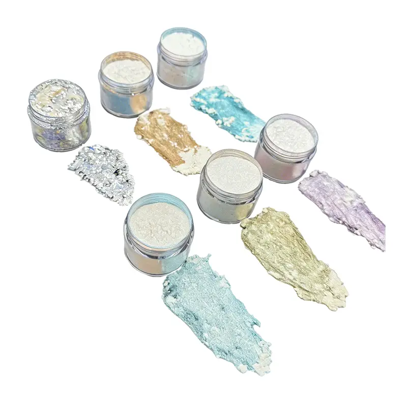 Silver Fantasy Transparent Color-Shifting Pigment para sa Highlighter Powder at Cream