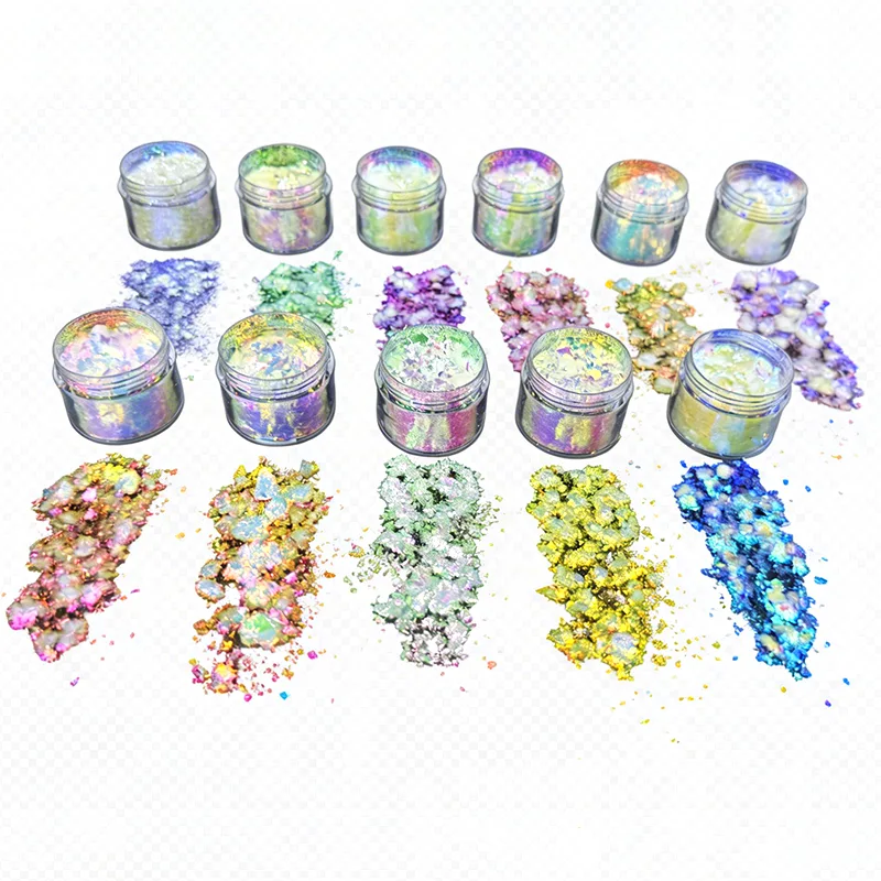 Transparent na Color-Shifting Pigment para sa Resin Crafts