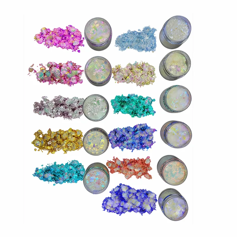 Transparent na Color-Shifting Pigment para sa Lip Gloss at Highlighter